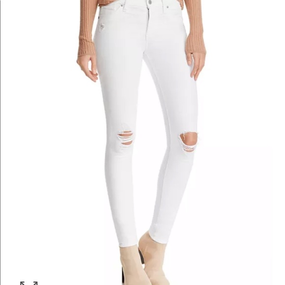 Host Pick 🌟 White Distressed Hidden Jeans - Picture 2 of 16